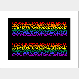 Equality LGBT Pride Awareness Leopard Print Posters and Art